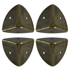 Bivethoi bronze corner protector 1.6in close-up for durable furniture protection.