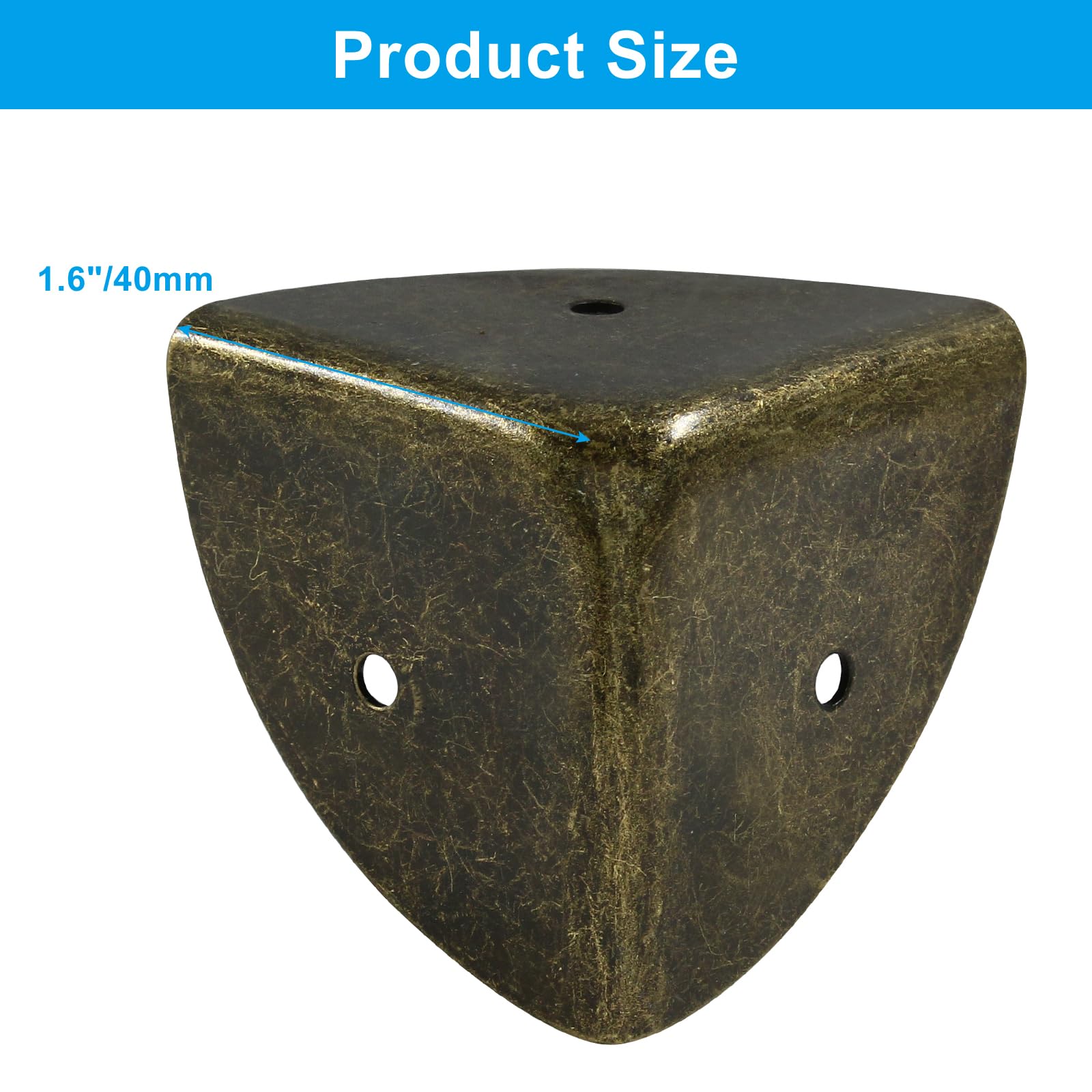 Bivethoi bronze edge guard close-up highlights weathered bronze finish.