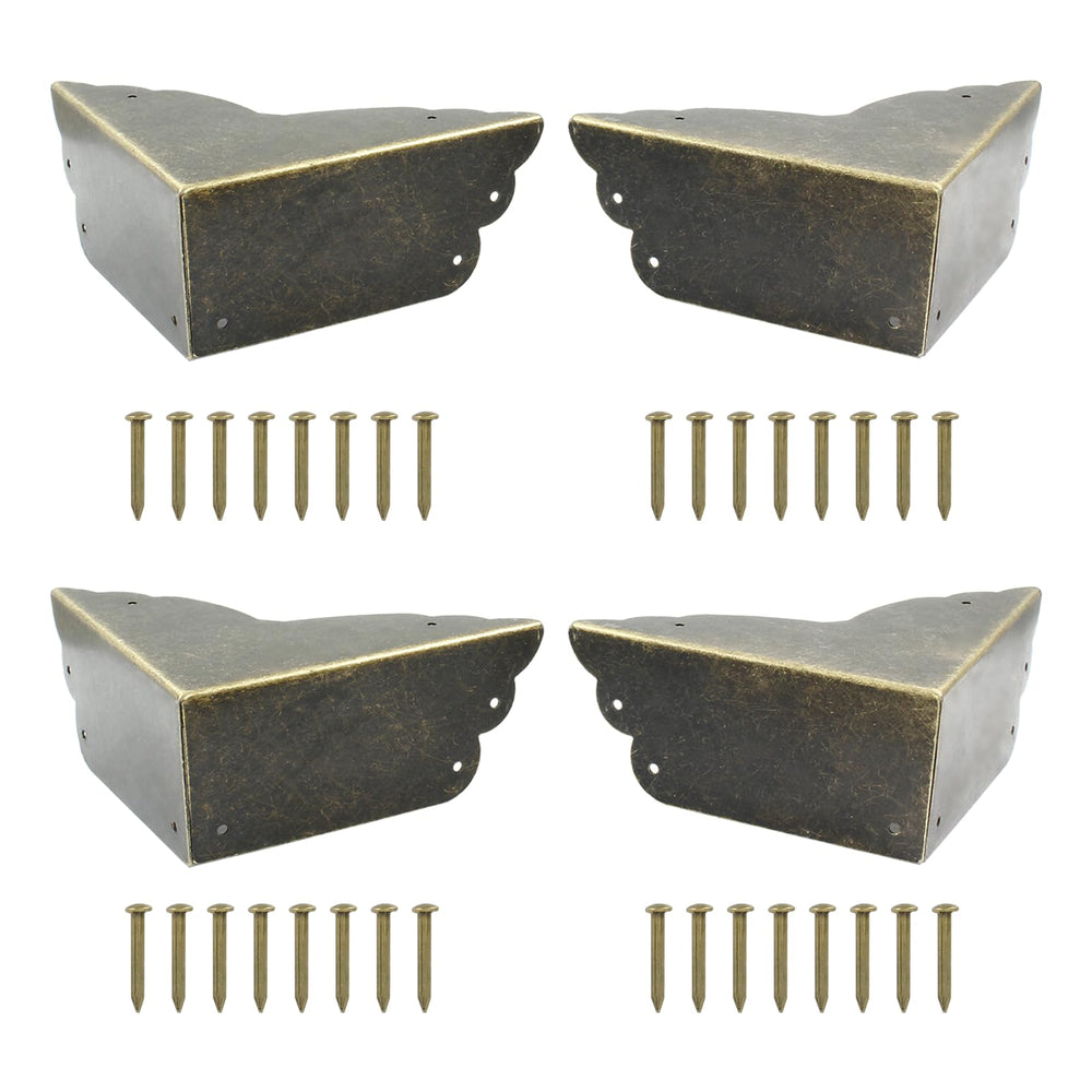 Bivethoi bronze furniture corner protector adds retro style and protection.