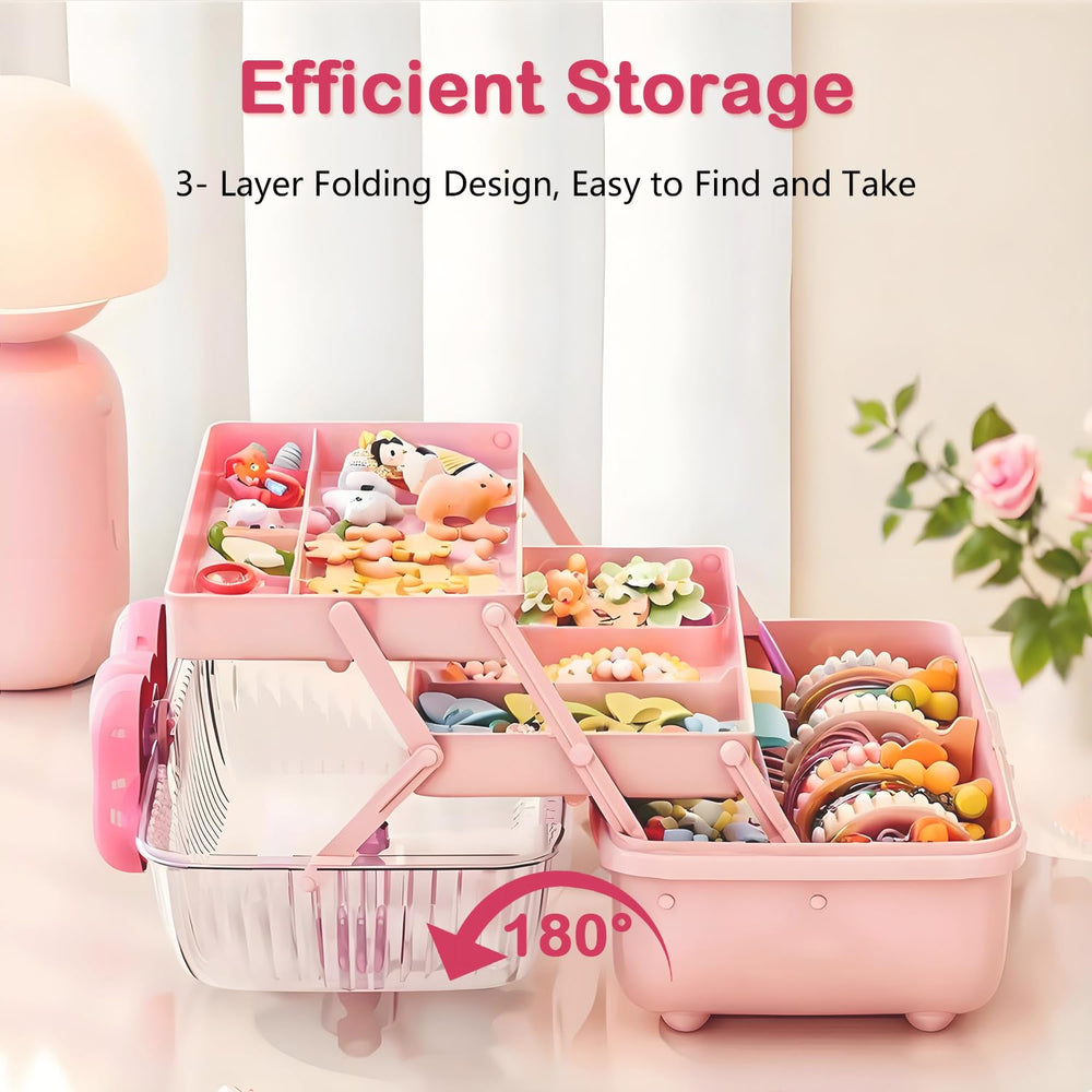 BIVOGID three-layer folding design shows compact, stackable storage for small accessories