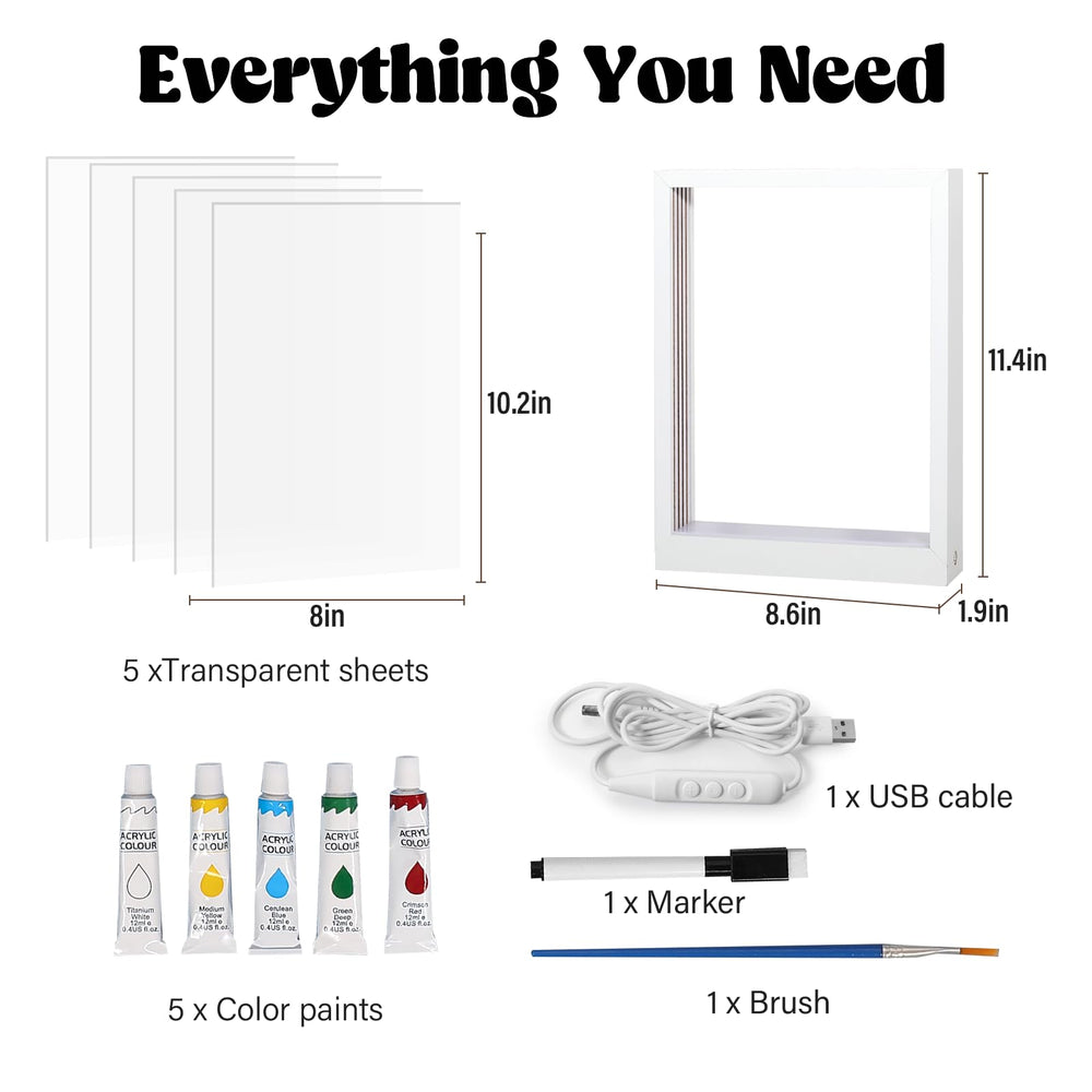 Bixinyo USB cable and markers show easy setup and repeatable handprints for keepsakes.
