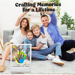 Bixinyo white frame setup shows personalized names and wishes for a unique gift.