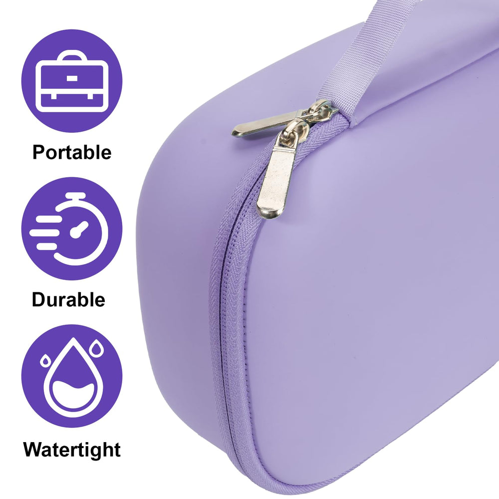 Bjabtan wearable pump case purple discreet design ideal for travel and daily use.