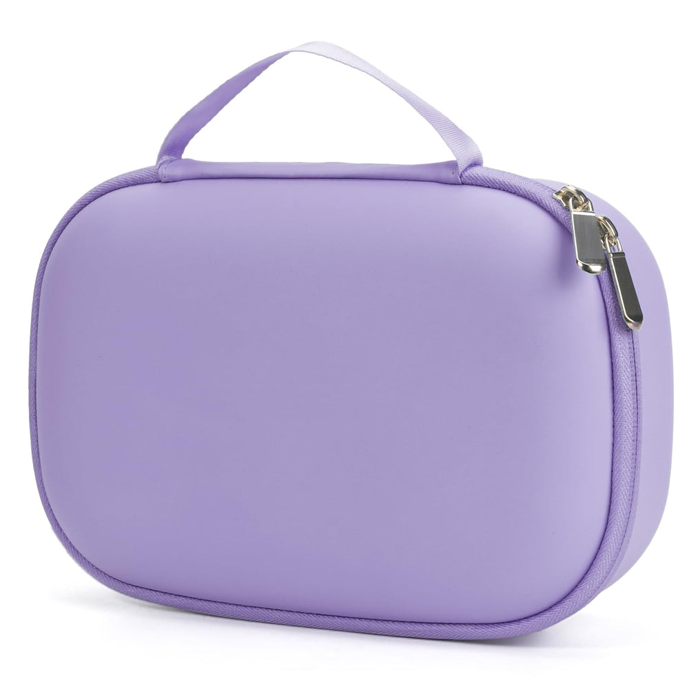 Bjabtan wearable pump case purple front view for discreet carry and privacy.