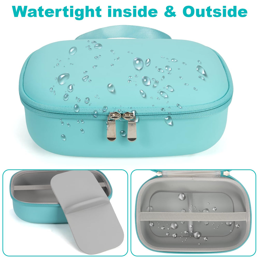 Bjabtan wearable pump case waterproof material allows easy wipe-clean maintenance after exposure.