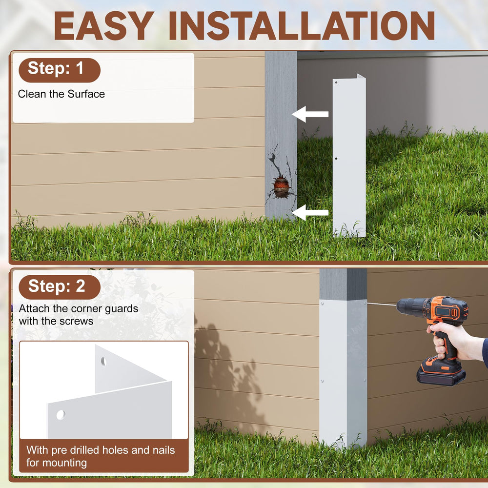 BJADE'S 2-pack corner guards with mounting hardware for quick upgrade