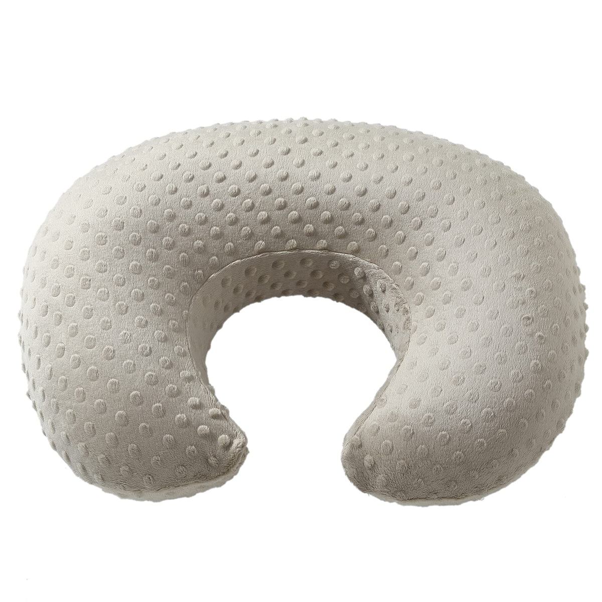 Blackleaf Baby nursing pillow cover in plush fabric offers a cuddly feeding surface.