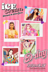 Blackpink The Album 96-page photo book spread with vibrant imagery.