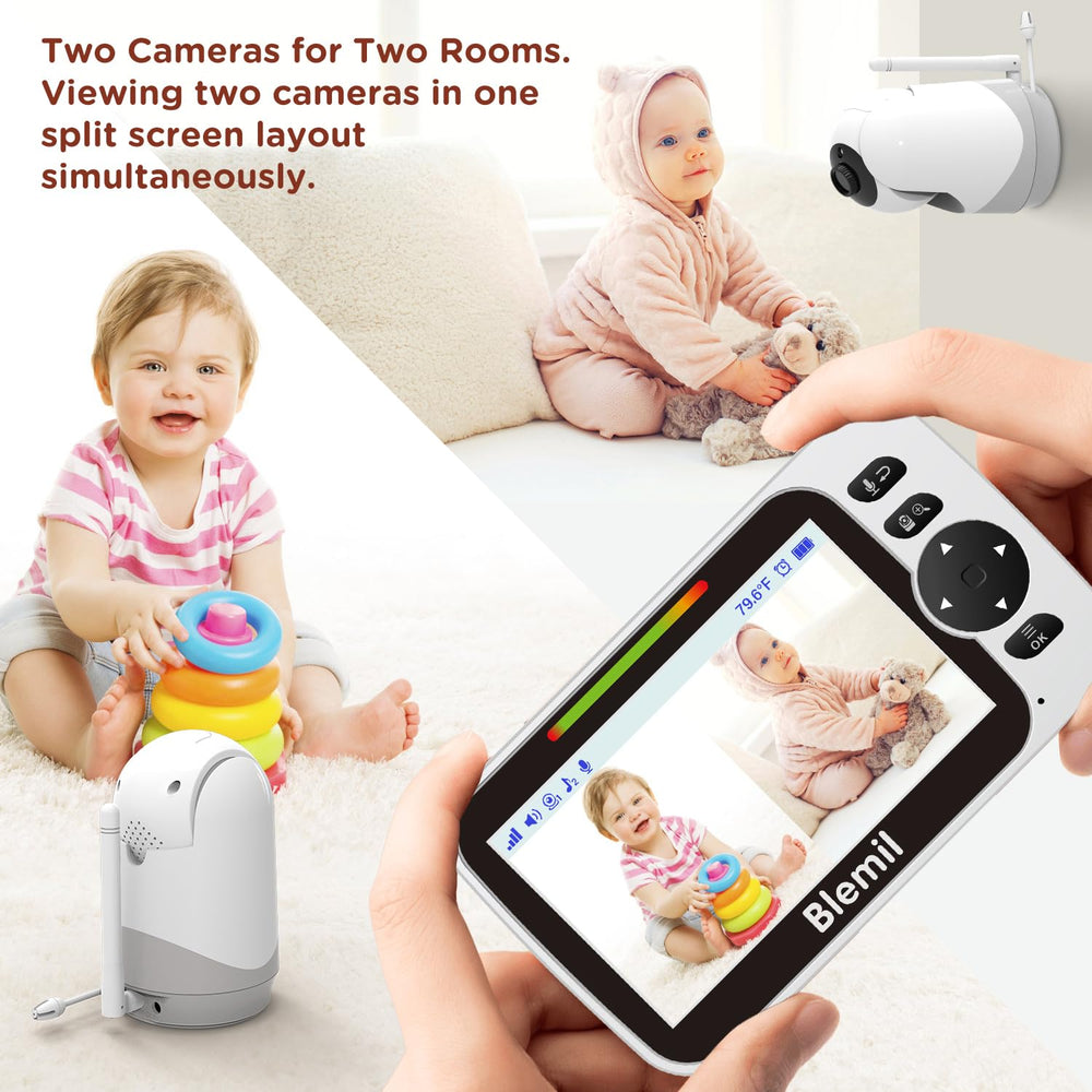 Blemil lullabies feature helps gentle background music for baby soothing.