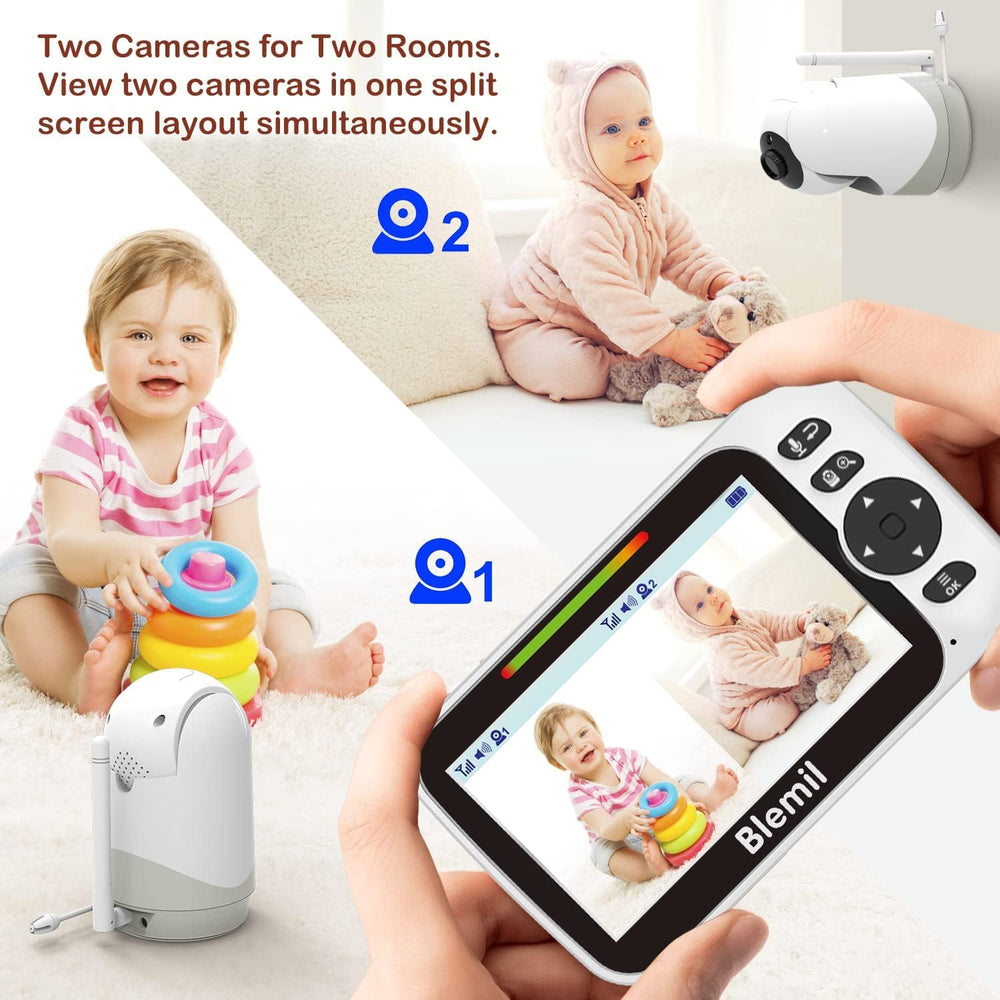 Blemil Upgrade includes two cameras and adapters for quick setup