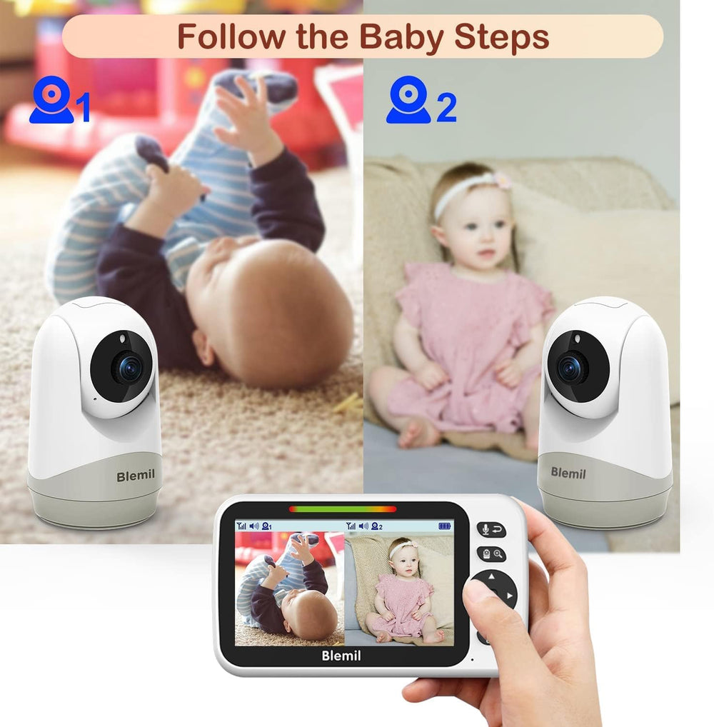 Blemil Upgrade remote pan-tilt-zoom focuses from across the room