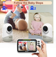 Blemil Upgrade remote pan-tilt-zoom focuses from across the room