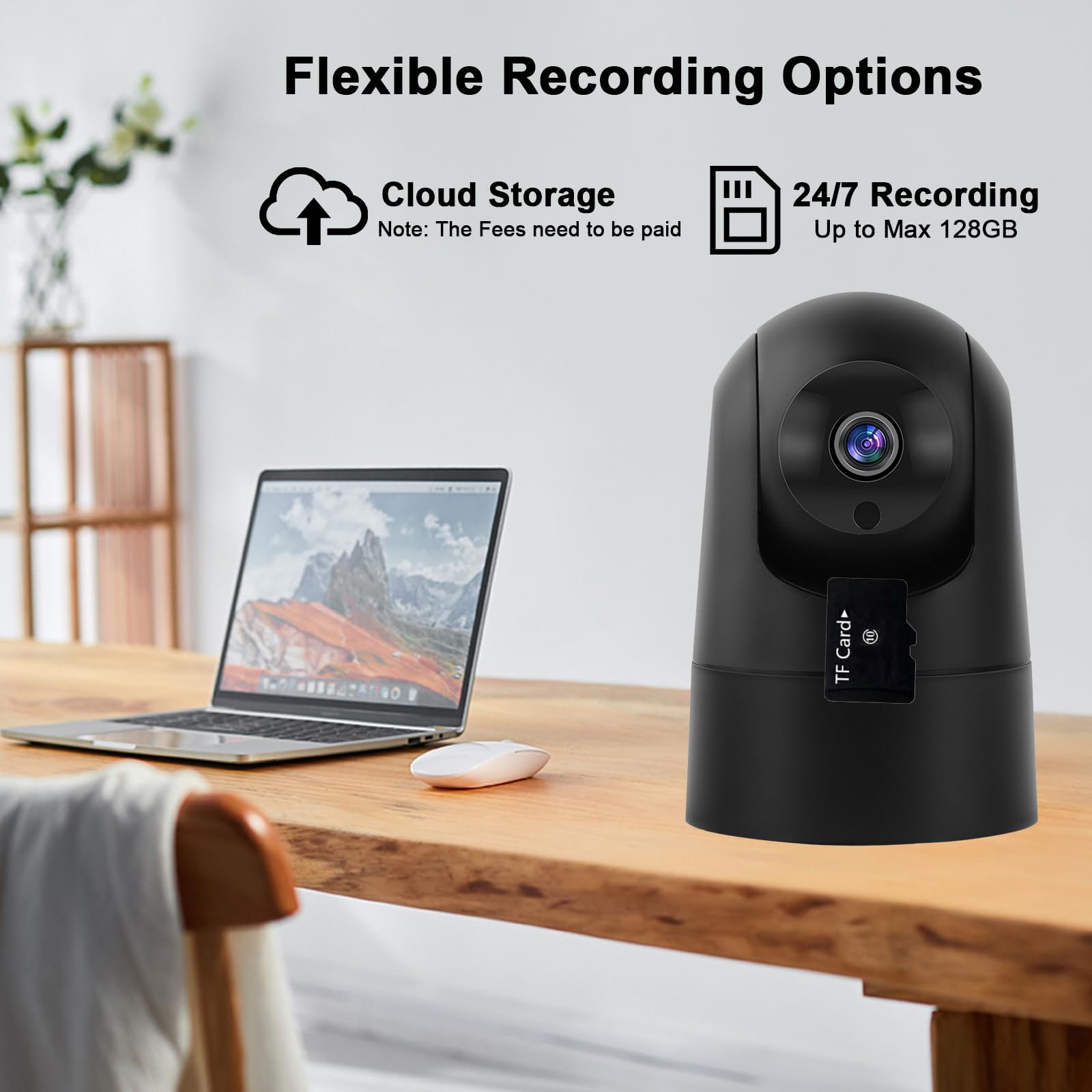 BlessFly camera app live view enables remote access on mobile devices.