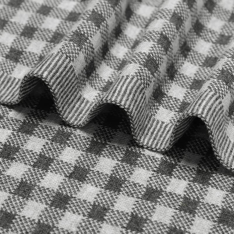 Bleu La La gift-ready packaging with monogram ribbon gray
