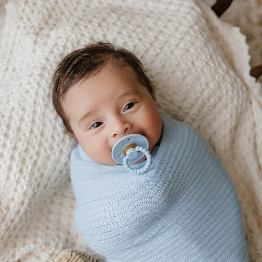 Bleu La La Luladream pacifier replace-every-4-weeks reminder for safety