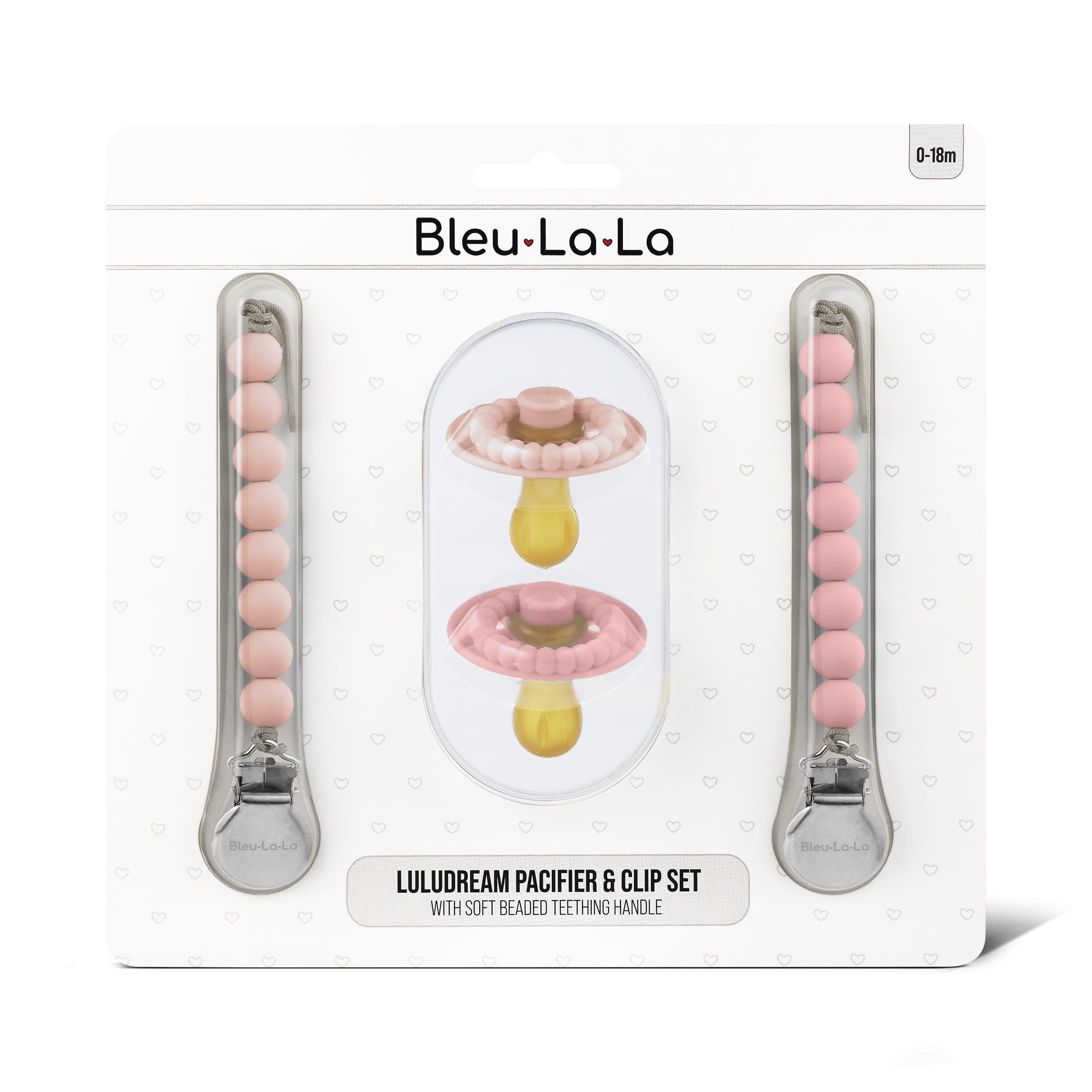 Bleu La La Luladream rose petal accent highlights gentle color and kid-friendly look
