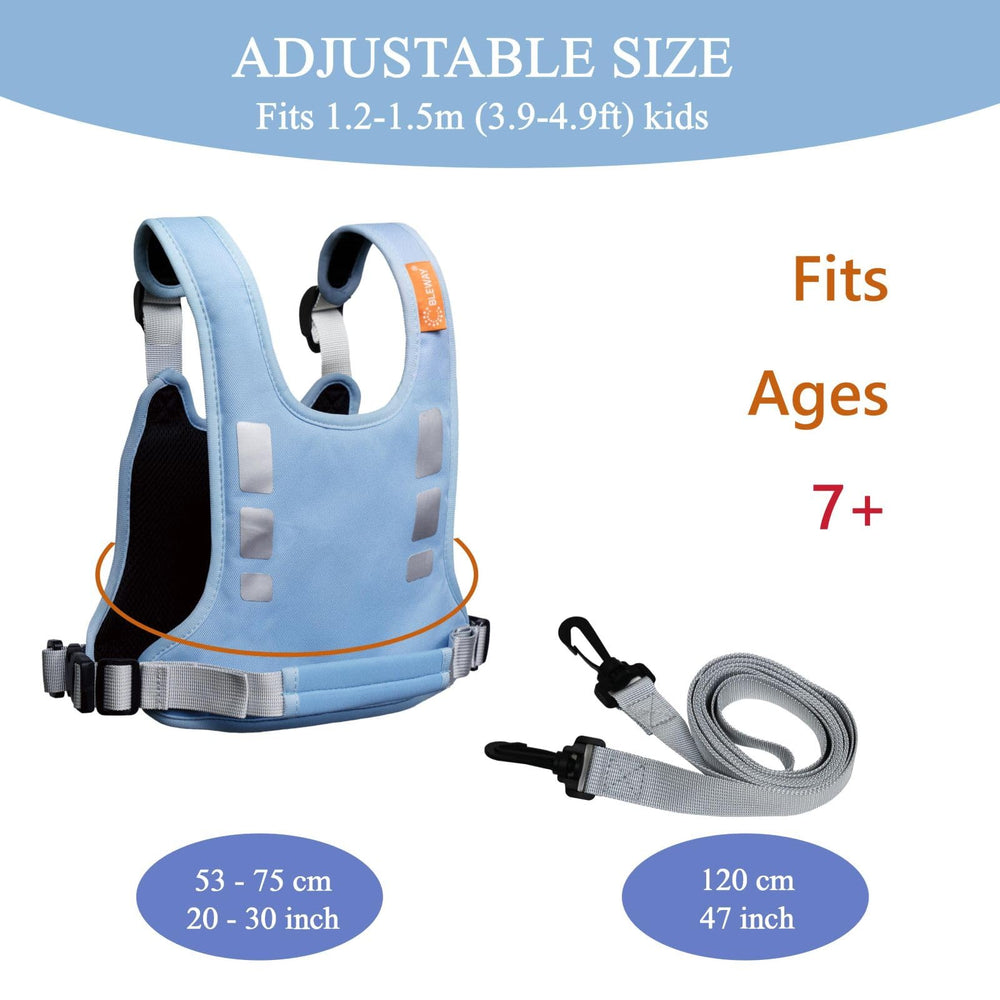 BLEWAY Active XL harness removable leash attachment enables flexible use in crowds