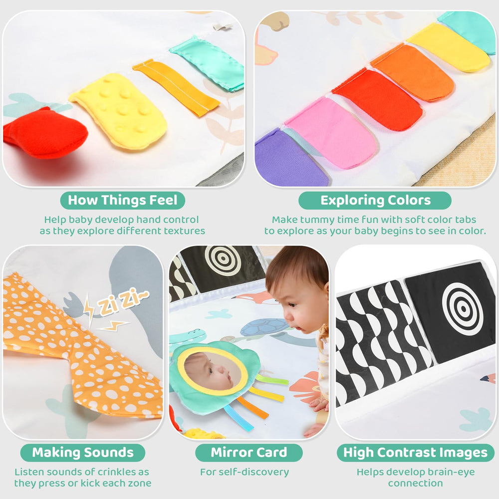 BLF FUN detachable activity toys keep baby engaged during exploration