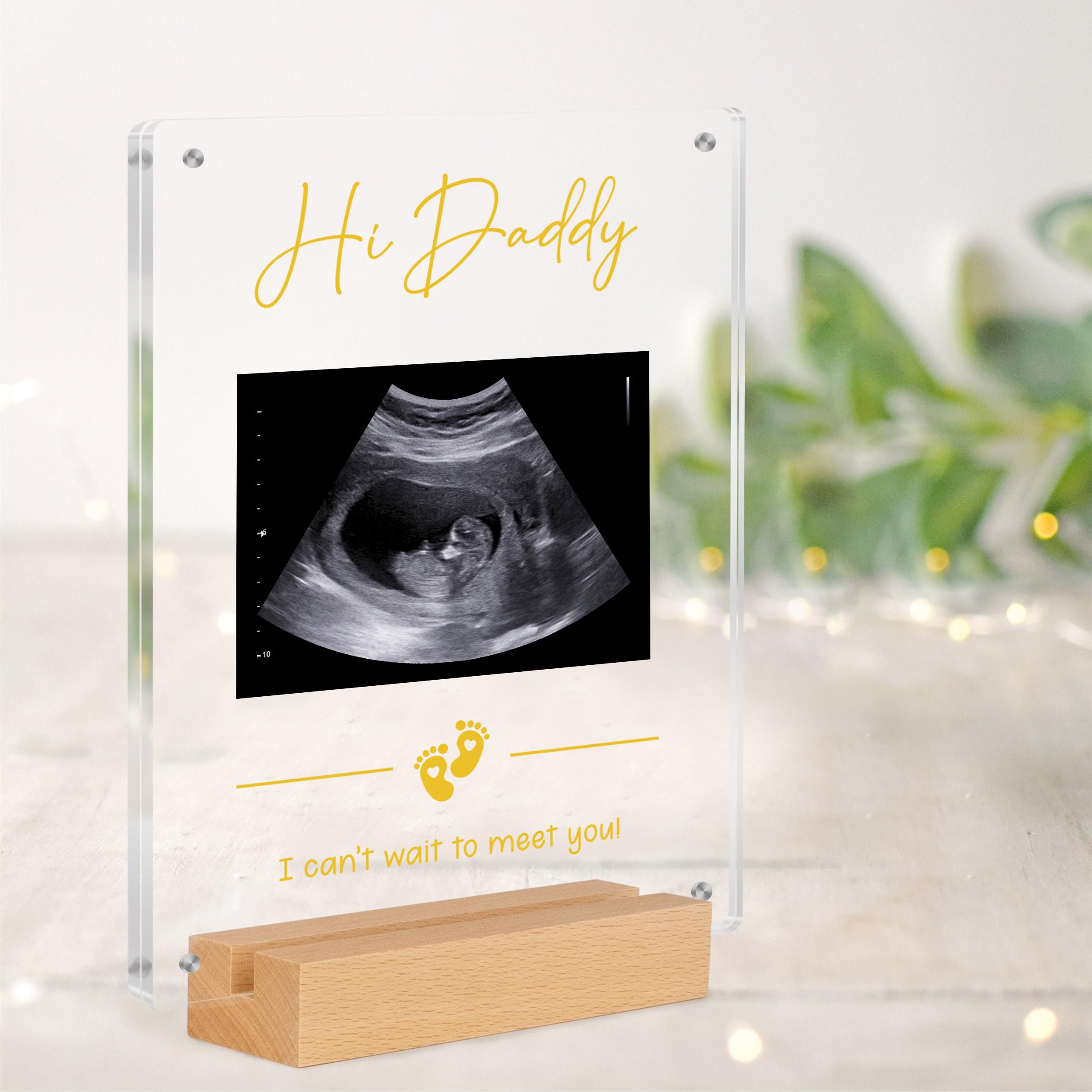 Blinking Stars packaging image ready-to-gift for pregnancy announcement frame