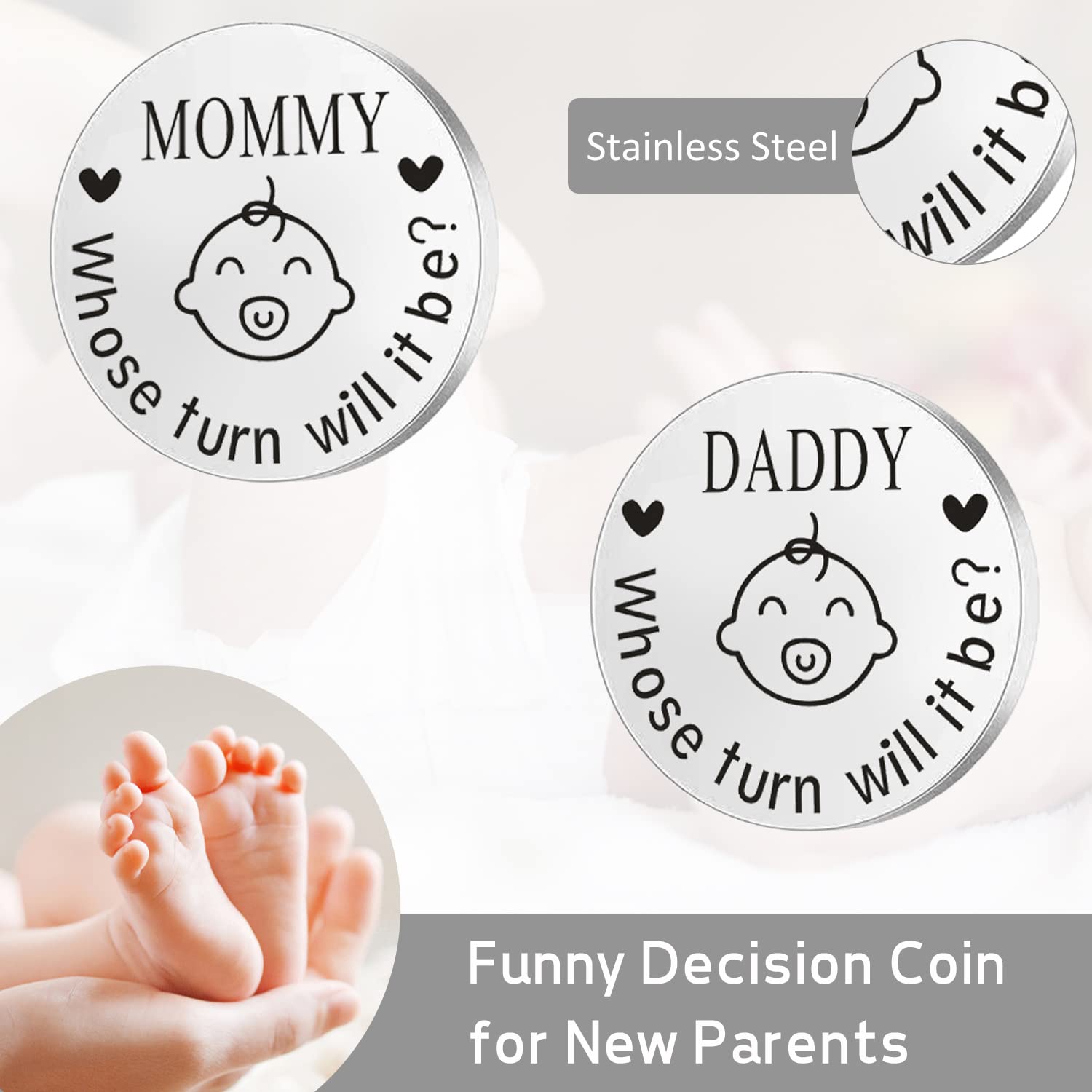 Blinking Stars baby socks—fun sayings add laughter to tiny toes.
