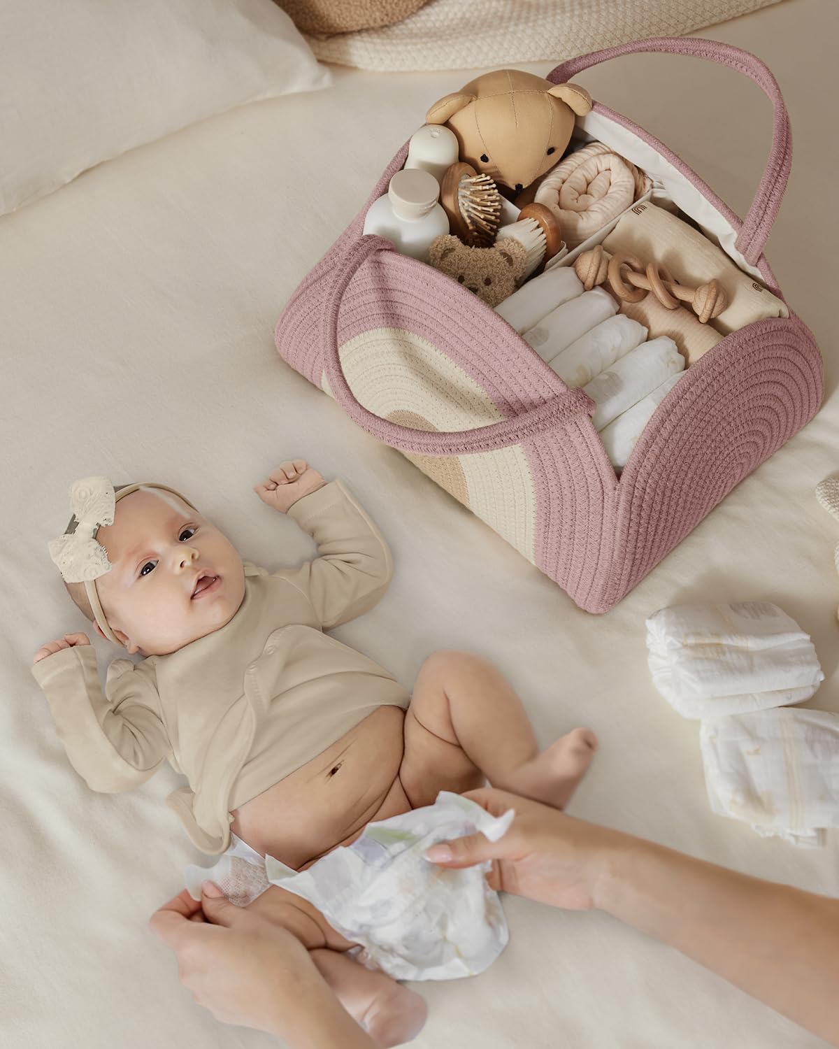Blissful Diary cotton rope material provides sturdy shape retention