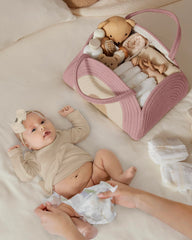 Blissful Diary cotton rope material provides sturdy shape retention