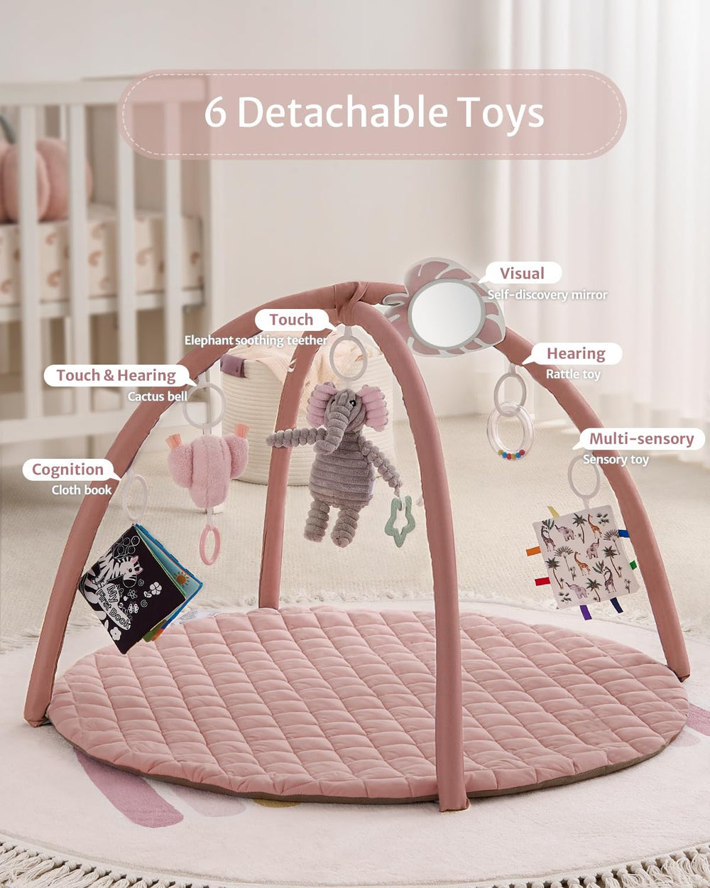 Blissful Diary mirror toy supports self-recognition during tummy time