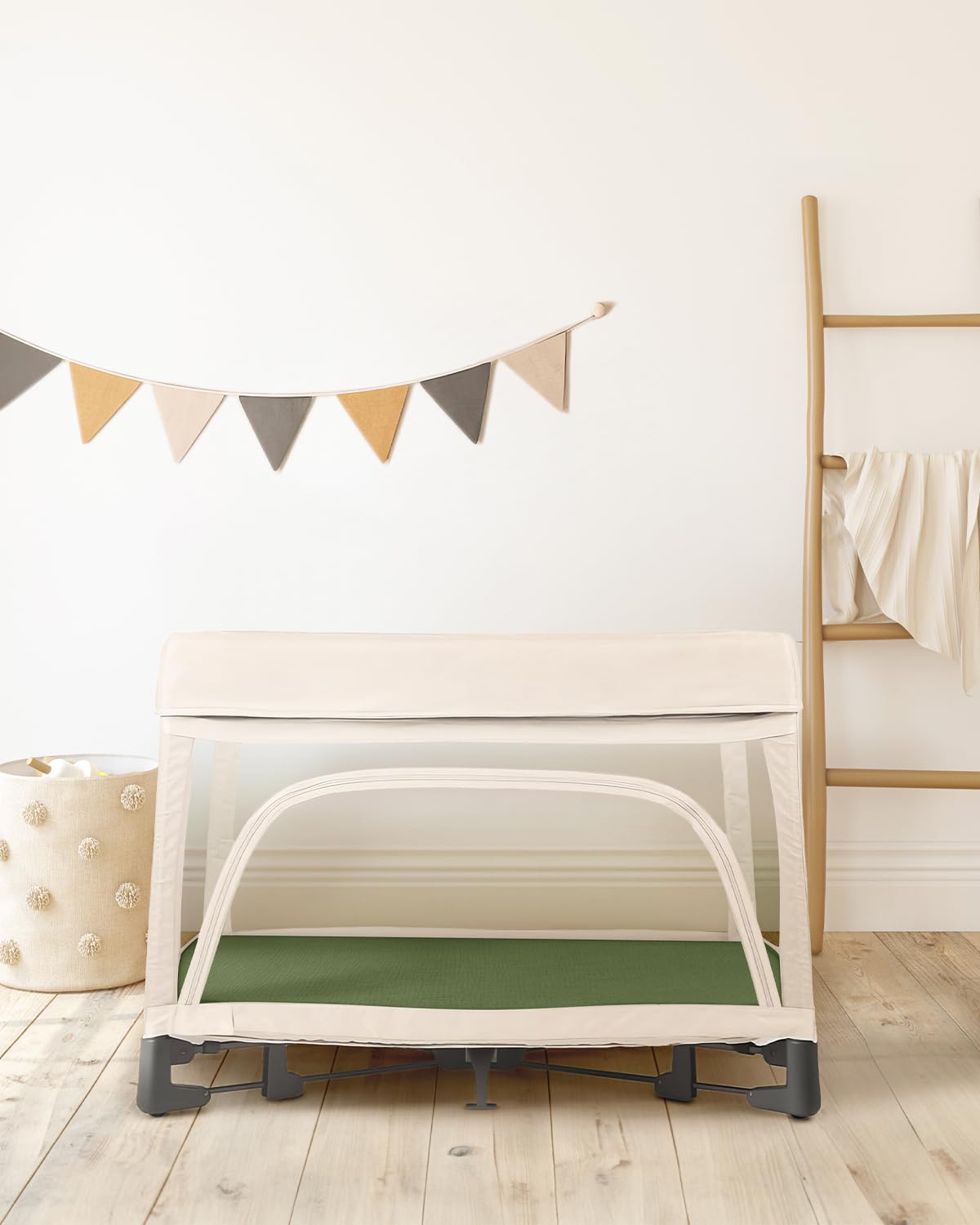 Blissful Diary boho pattern sheet suits gender-neutral nurseries for stylish decor