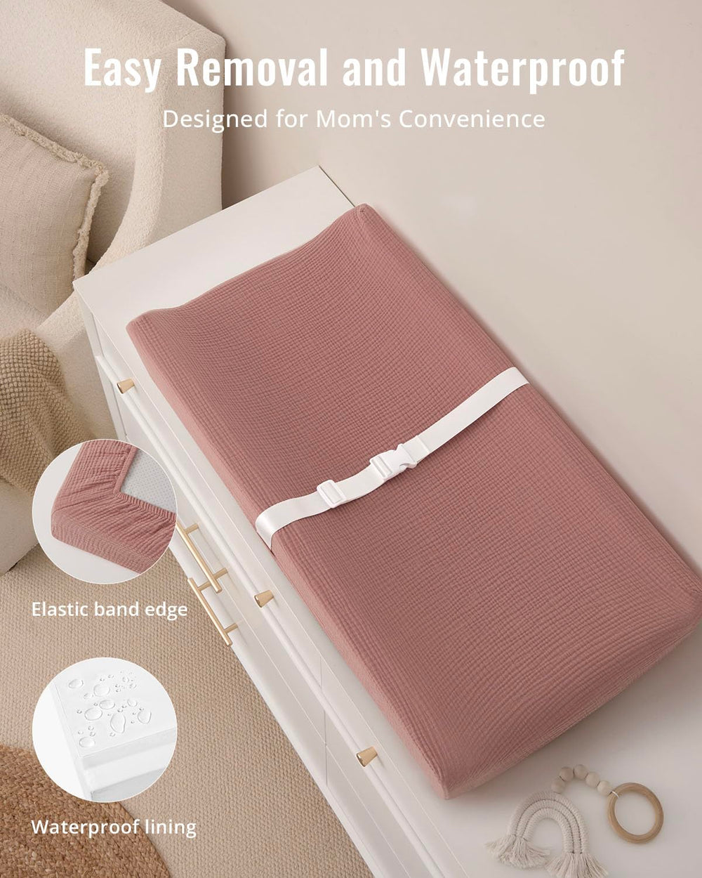 Blissful Diary waterproof lining stays wipe-clean after messes