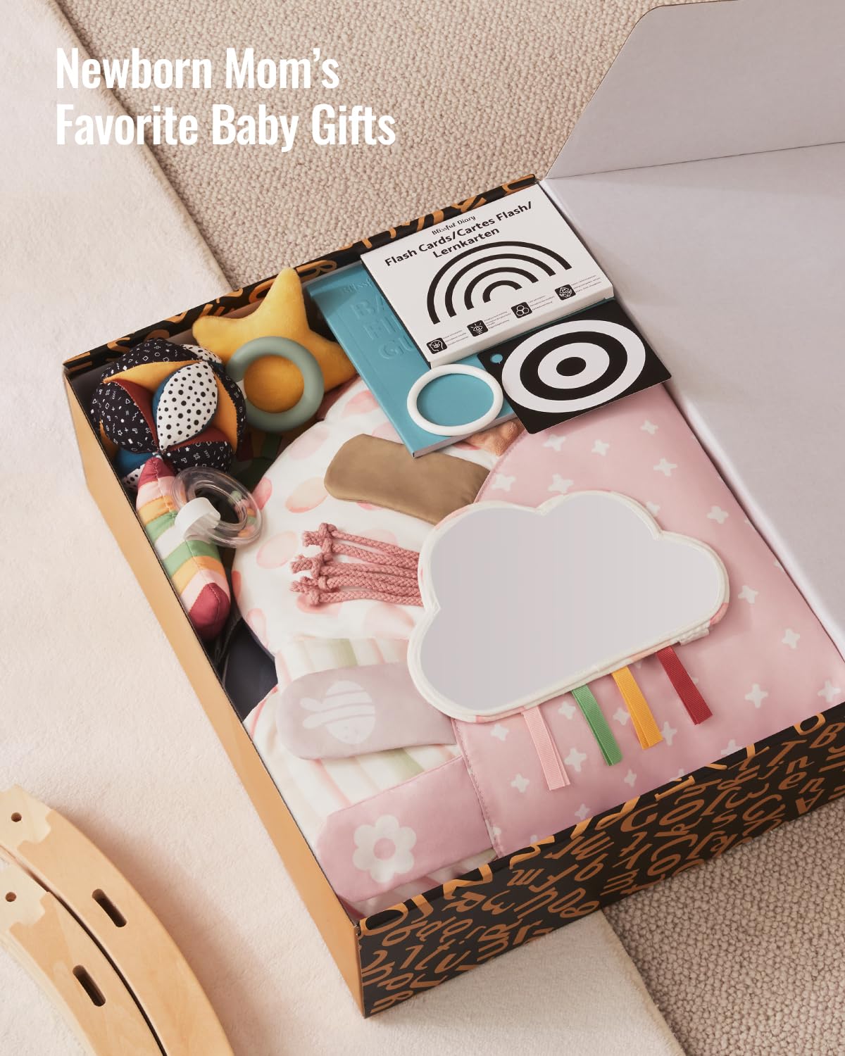 Blissful Diary cognitive cards encouraging color and shape recognition.