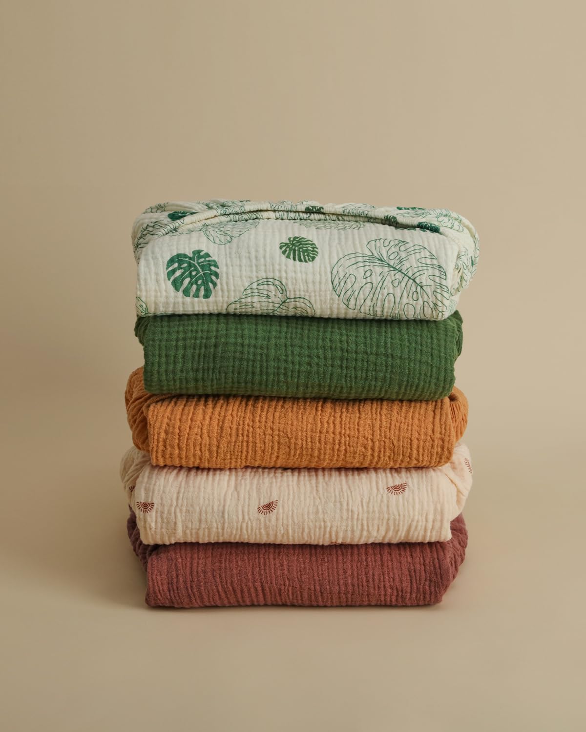 Blissful Diary Easy Care crib sheet resists fading after machine washing