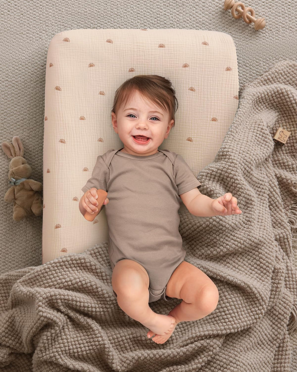 Blissful Diary durable double-layer fabric; stays soft after washes