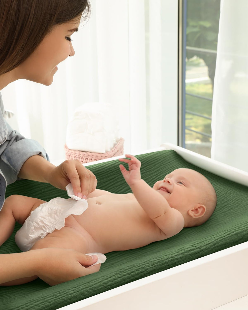 Blissful Diary stays-soft after machine washing emphasizes durable two-layer muslin.