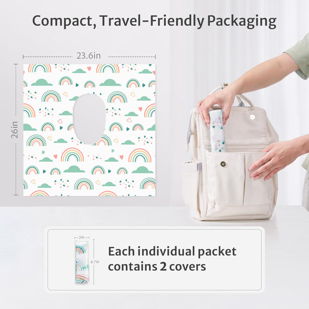 Blissful Diary non-slip seat cover with adhesive back for secure fit.