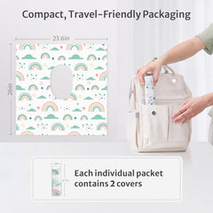 Blissful Diary non-slip seat cover with adhesive back for secure fit.