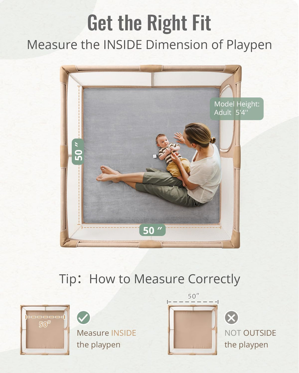 Blissful Diary non-slip backing keeps the mat in place.