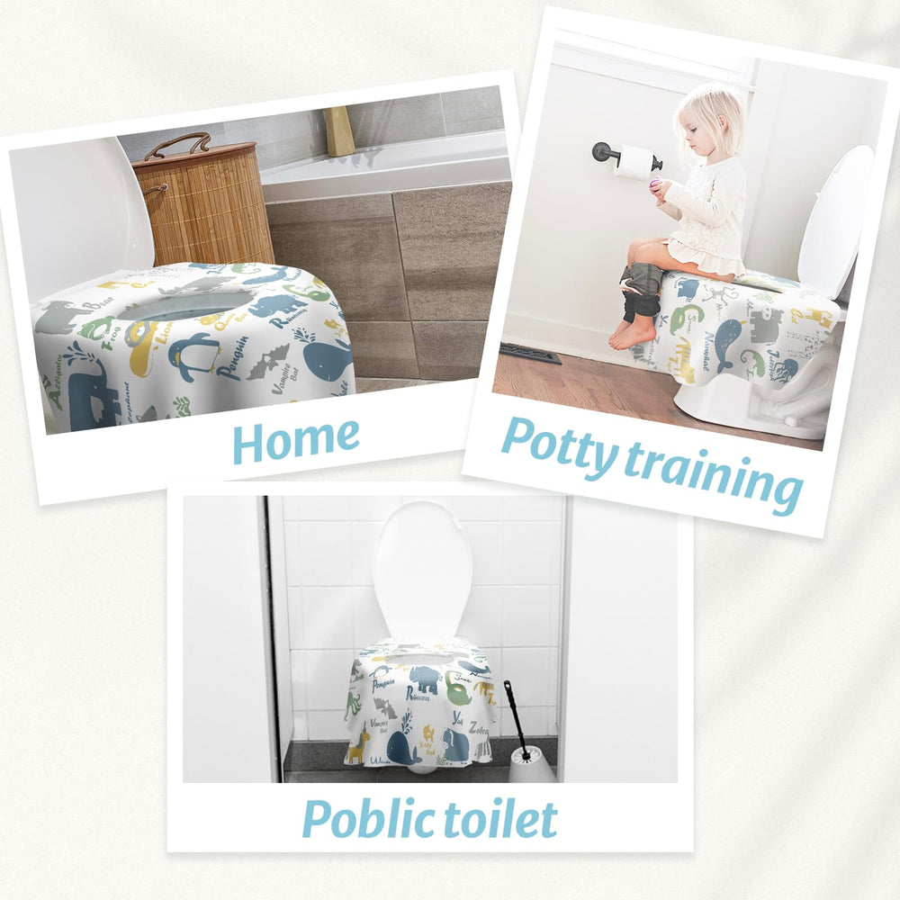 Blissful Diary not-flushable reminder label emphasizes proper disposal