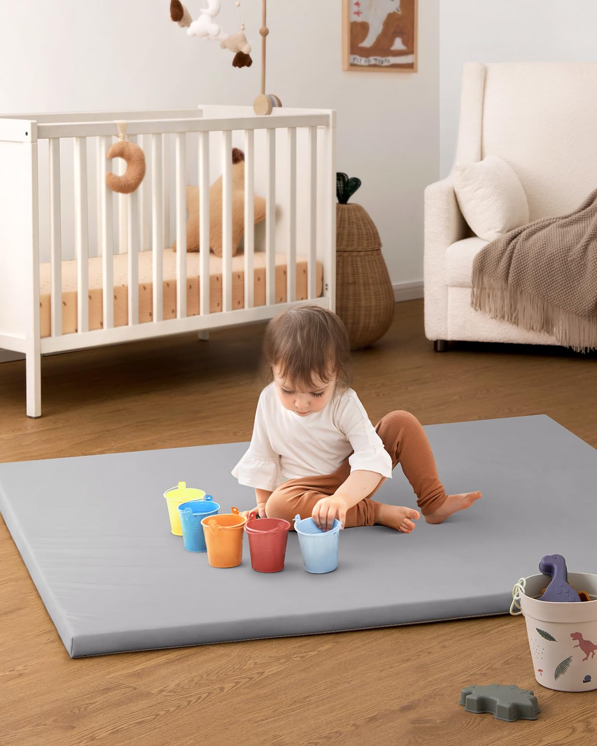 Blissful Diary play-area tummy-time scenario highlights soft padding