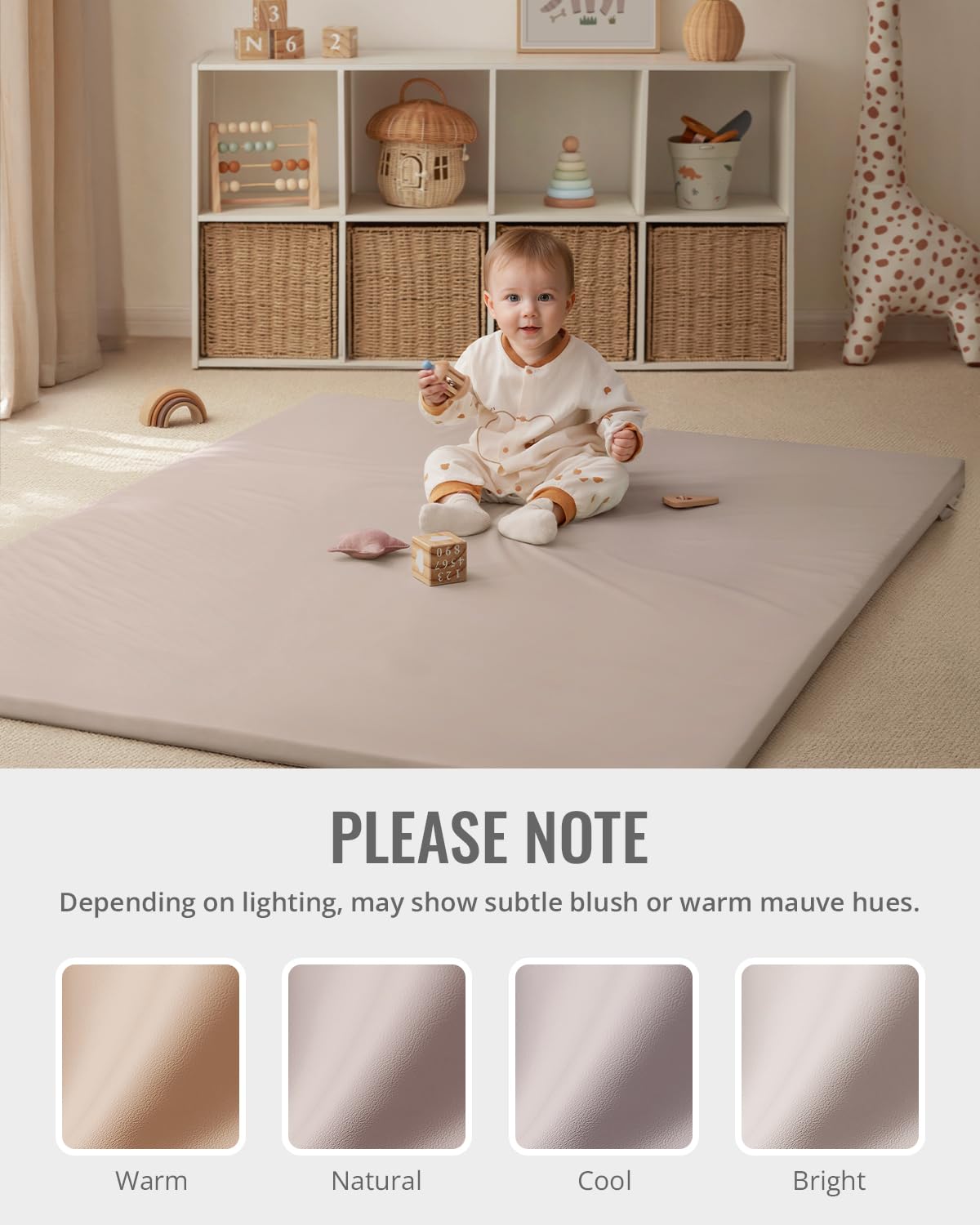 Blissful Diary safety-tested mat reduces exposure to chemicals during baby's play
