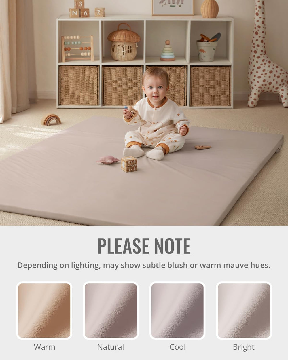 Blissful Diary safety-tested mat reduces exposure to chemicals during baby's play