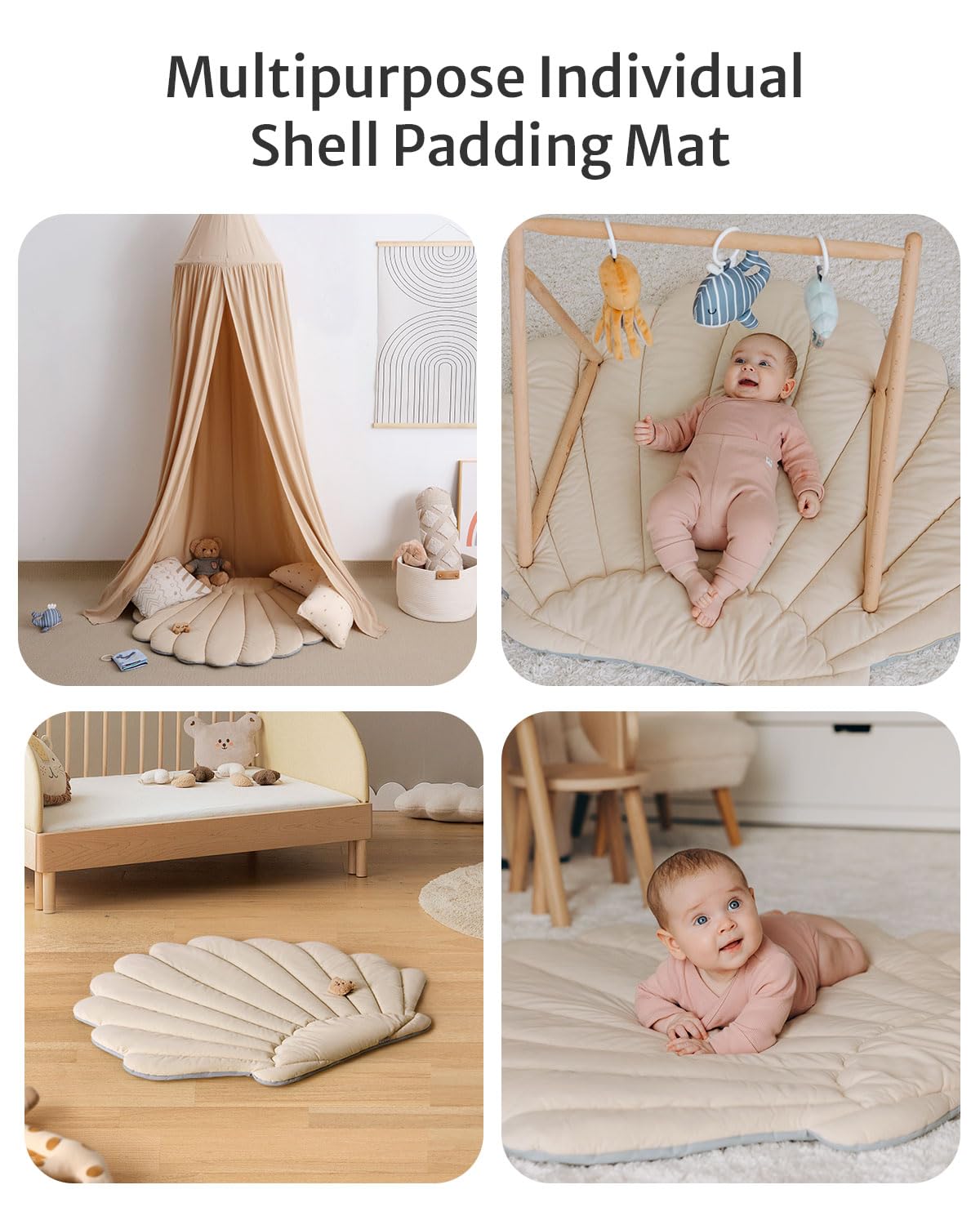 Blissful Diary Shell Play Gym cloth book to boost cognitive curiosity