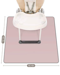 Blissful Diary splat mat anti-slip bottom helps keep it in place during meals.