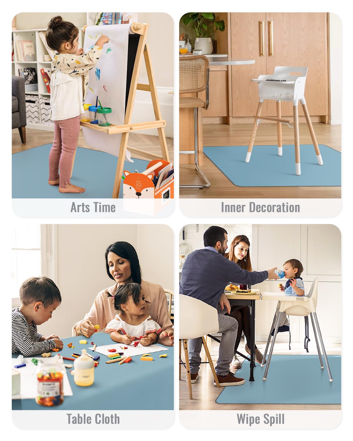 Blissful Diary Splat Mat Travel Foldable design for trips and picnics.