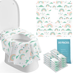 Blissful Diary toilet-seat-covers-travel-pack-compact shows portable protection for public restrooms.