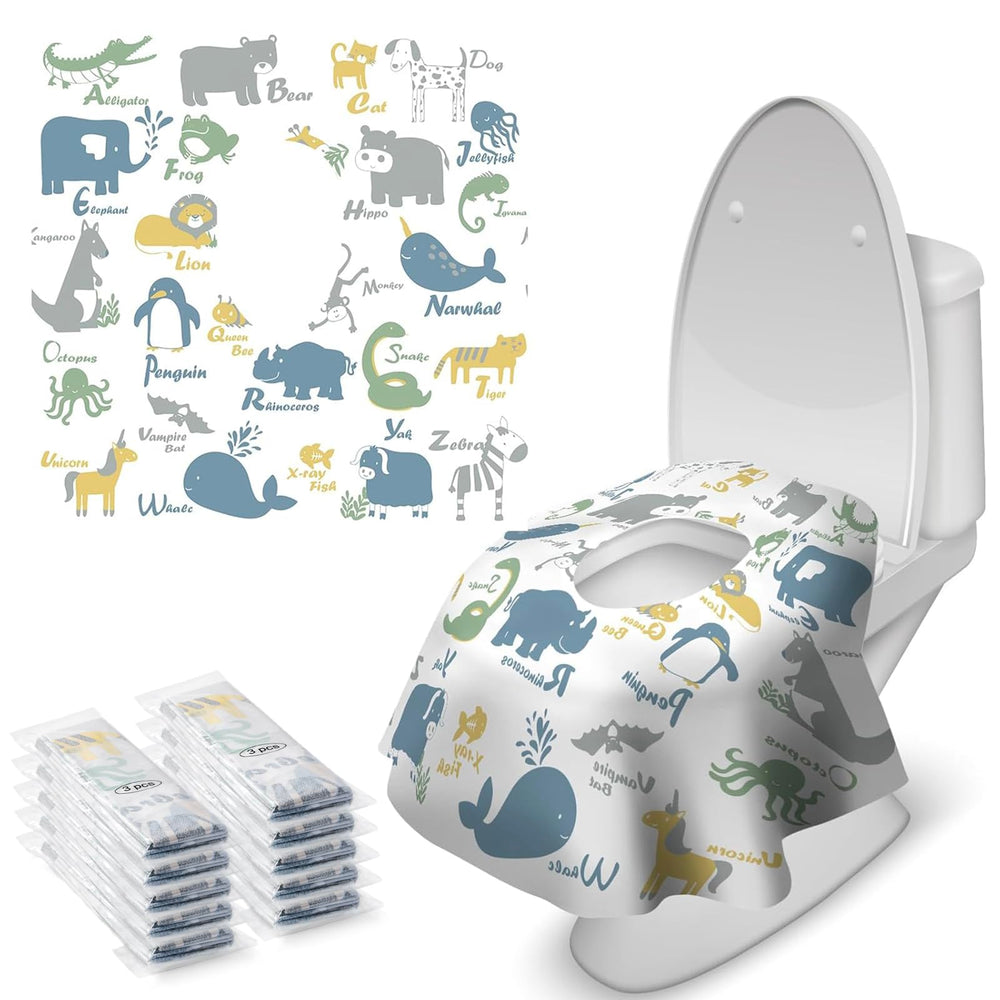 Blissful Diary travel pack of toilet seat covers for on-the-go protection
