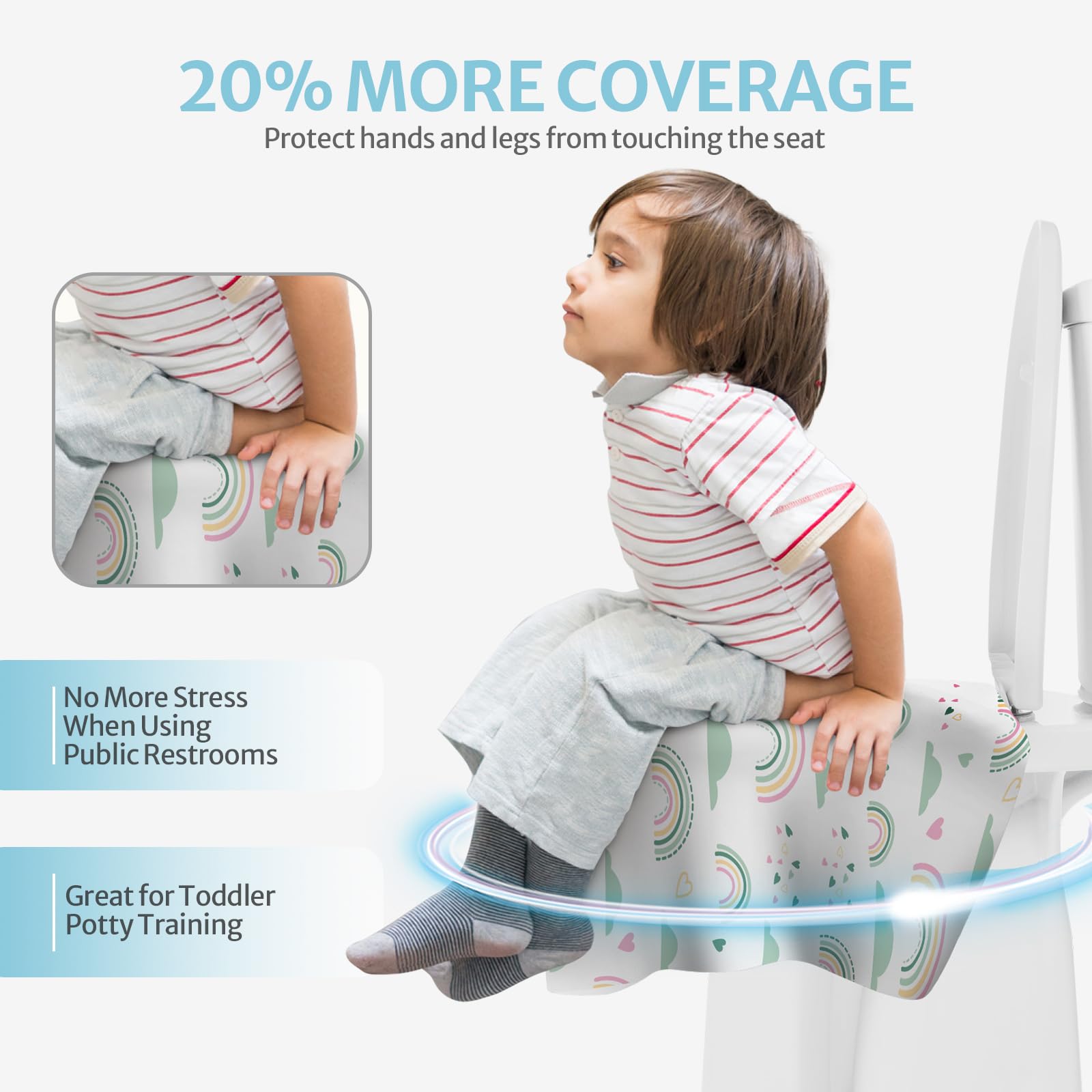 Soft-touch, waterproof Blissful Diary covers keep moisture away from skin.