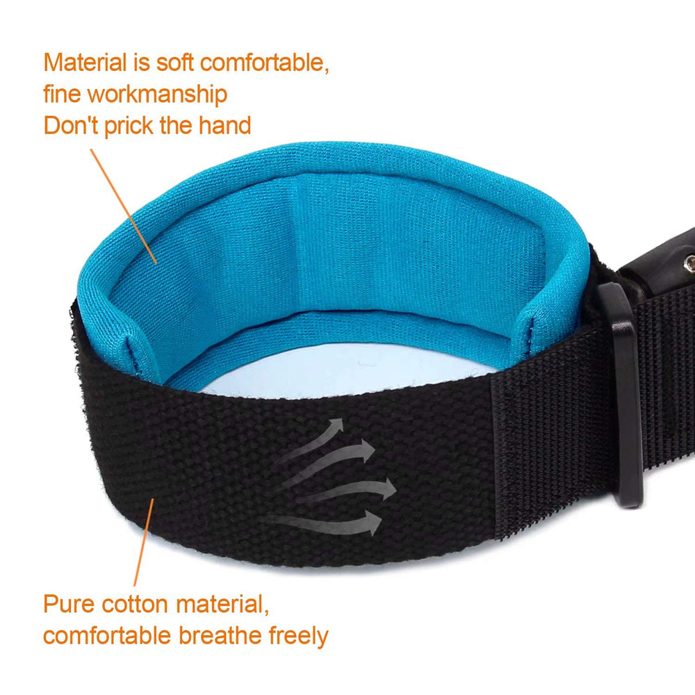 Blisstime Anti Lost Wrist Link 360-degree rotating connectors enable natural movement