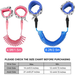 Blisstime Toddler Leash pink key-lock closeup highlights secure lock for peace of mind.