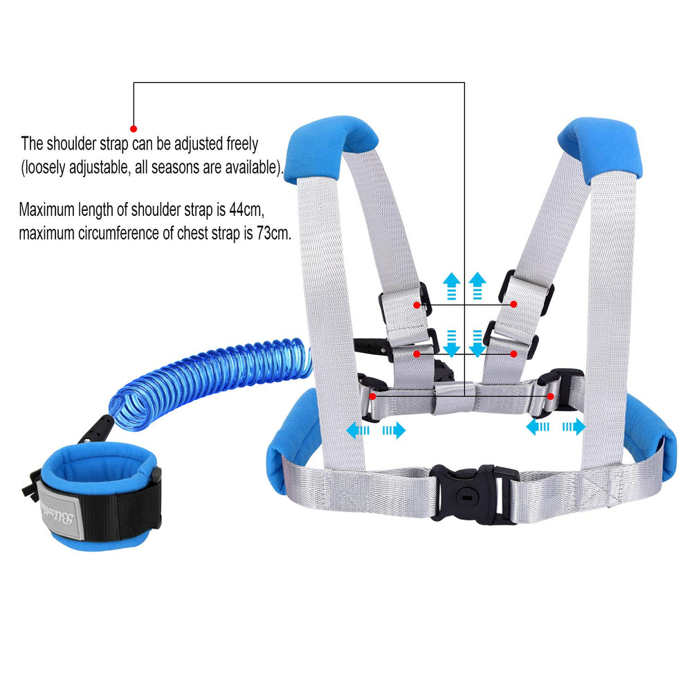Blisstime wrist strap in breathable cotton provides daily comfort.