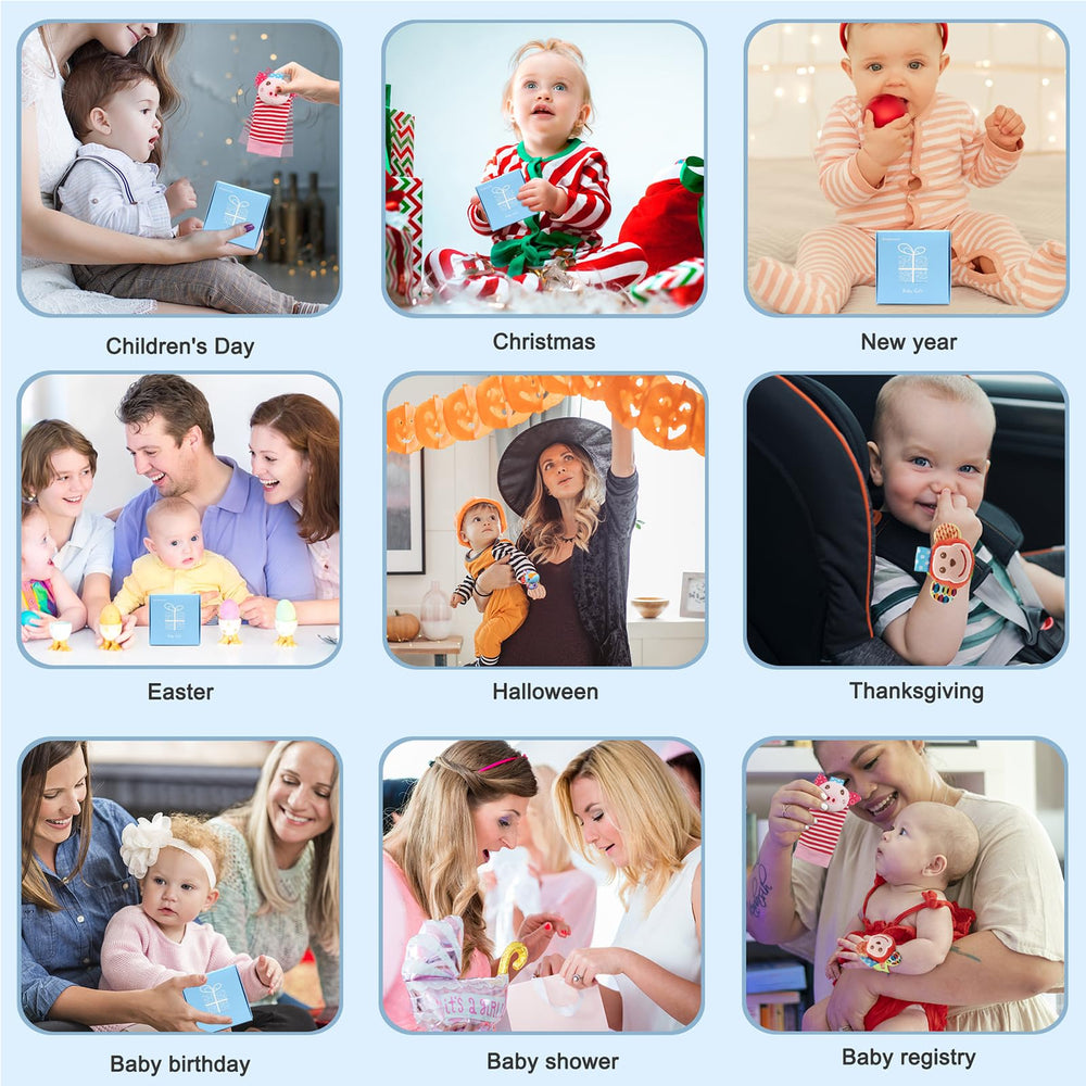 BLOOBLOOMAX infant rattle socks washable design keeps gear clean.